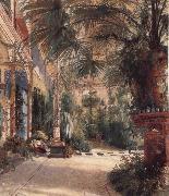 Carl Blechen The Palm House on the Pfaueninel USA oil painting artist